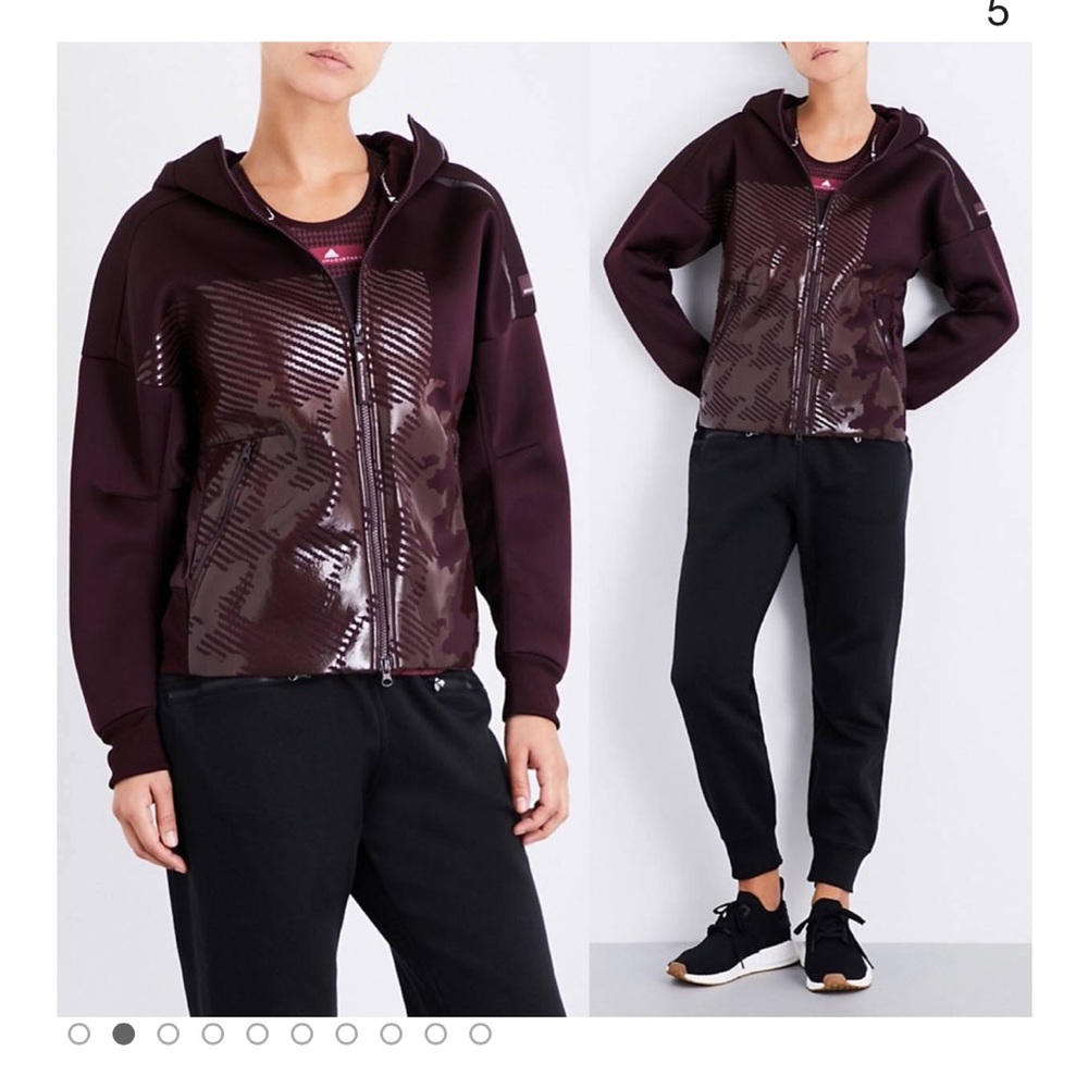 Adidas by Stella McCartney Burgundy Hoodie